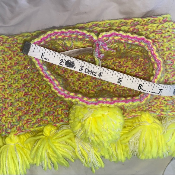 Gifted.  Not for sale Toby Match Set Pom Headband Tassel Infinity Scarf 4-14 - Picture 5 of 13